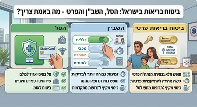 Health Insurance in Israel: Basket, Shaban & Private - What Do You Really Need?