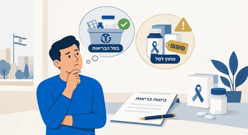 ביטוח תרופות מחוץ לסל - למה זה אחד הכיסויים הכי חשובים